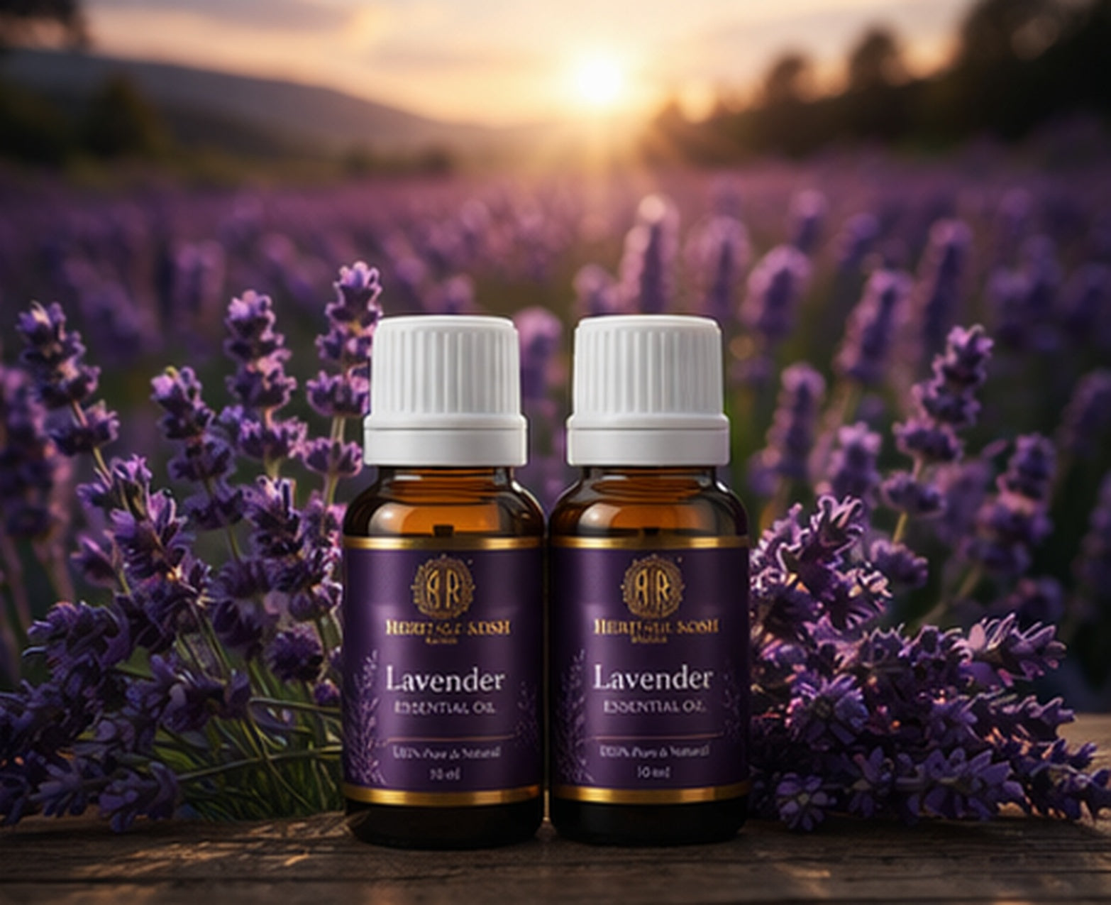 Handcrafted Lavender Pure Aroma Oil made in India – HeritageKosh