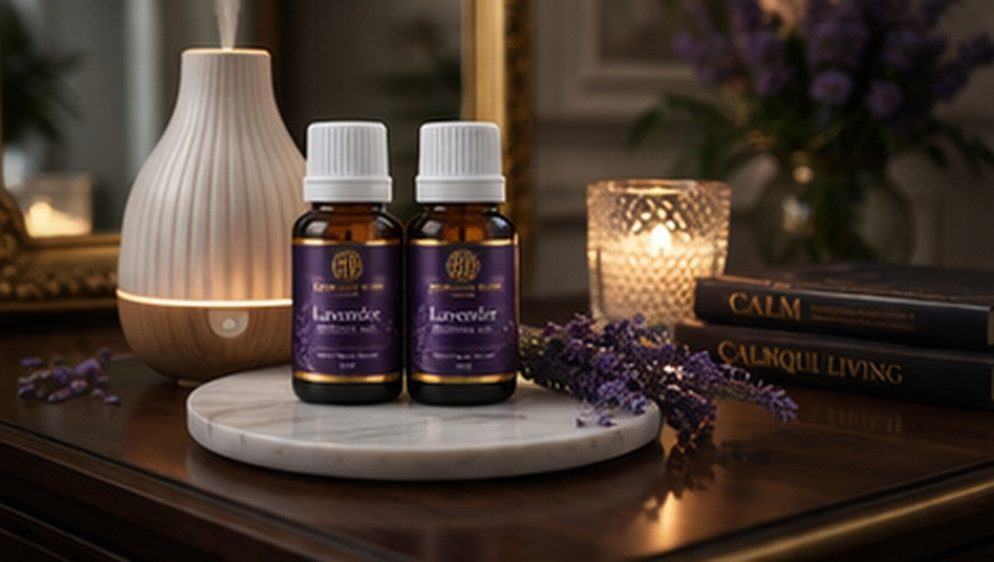 Handcrafted Lavender Pure Aroma Oil made in India – HeritageKosh