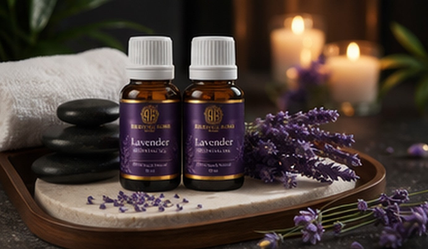 Handcrafted Lavender Pure Aroma Oil made in India – HeritageKosh