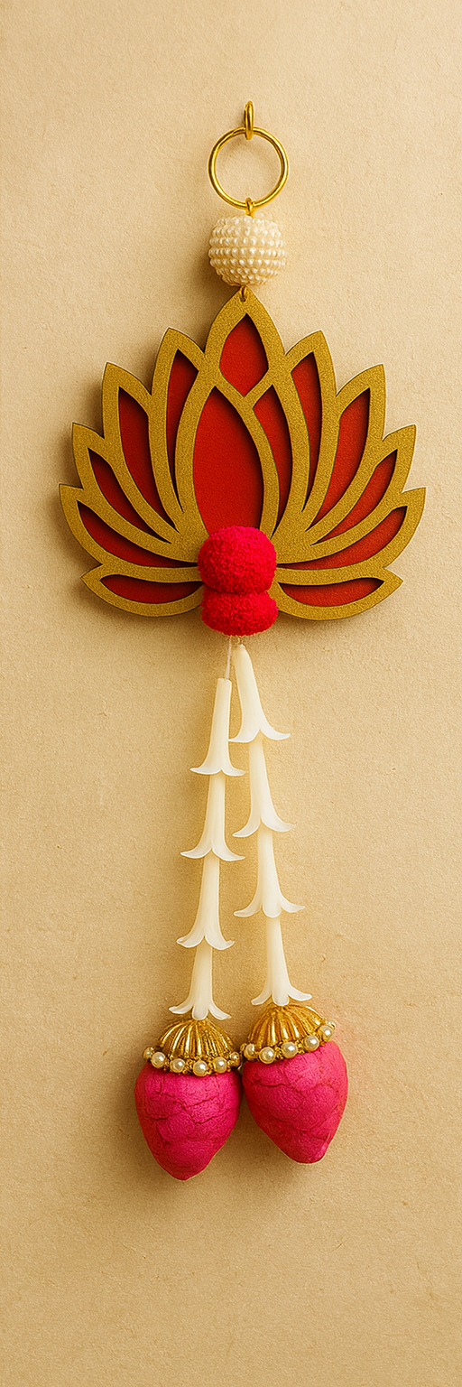 Lotus Rajnigandha Hanging Décor