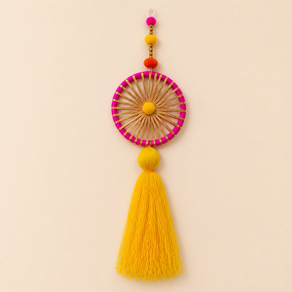 Pink chakra hanging