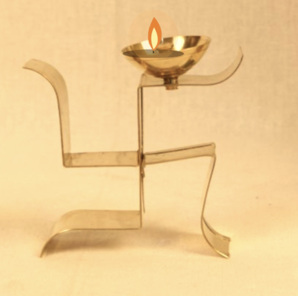 Swastik Diya
