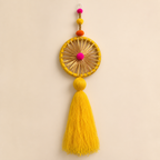 Yellow chakra hanging