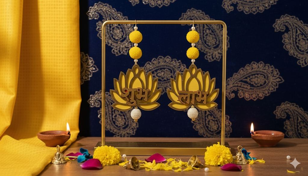 Shubh Labh Hanging Motifs