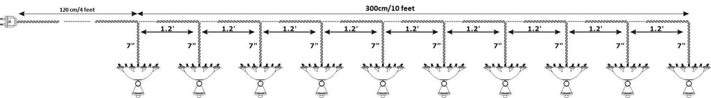 Horizontal Diyas