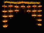 Handcrafted 21 Diya Toran made in India – HeritageKosh